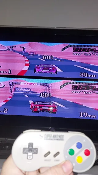 Top Gear SNES PAL Version