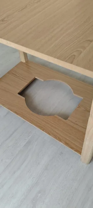 Mesa camilla de madera