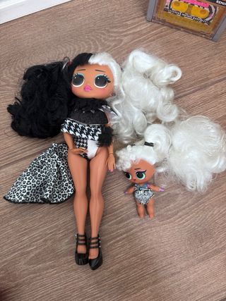 Muñecas LOL con pelo bicolor