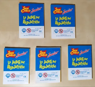 Lotto Set 5 Mini Libretti Fumetti San Carlo Junior