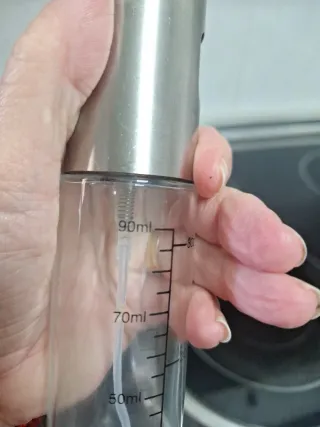 Botella pulverizador aceite cocina