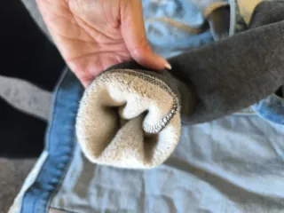 Chaqueta Hollister Denim con Capucha Talla S