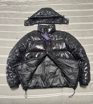 Abrigo Polo Ralph Lauren Negro Talla L Nuevo