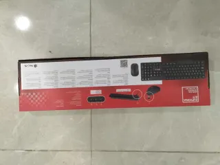 Kit Teclado y Ratón NGS Euphoria Negro