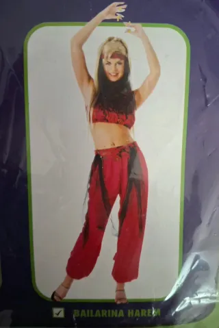 Disfraz Bailarina Harem Talla Única
