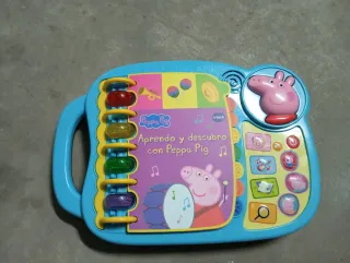 Juguete Peppa Pig Vtech Aprendo y Descubro