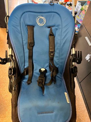 Bugaboo Buffalo con buggyboard, capazo y bolso