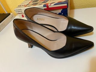 Tacones Lodi Negros Talla 39