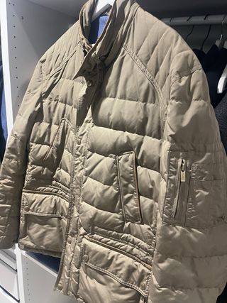 Abrigo Massimo Dutti verde L
