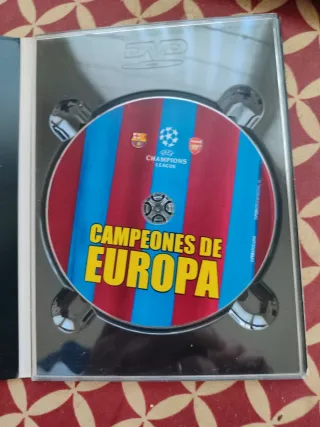 DVD FC Barcelona Campeones de Europa 2006