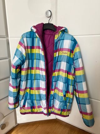 Chaqueta reversible de nieve