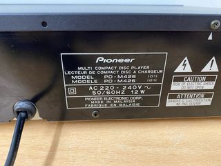 Reproductor CD Pioneer PD-M426 - LEER