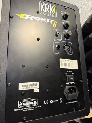 Pareja KRK Rokit 6 RP6 G3 Monitores