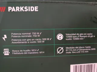 Amoladora Radial Eléctrica