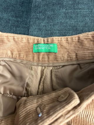 Pantaloni velluto Benetton