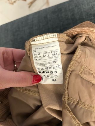 Pantaloni velluto Benetton