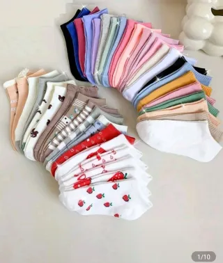 10 pares de calcetines  Del numero 36 a 40