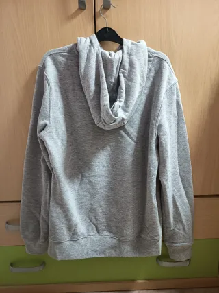 Sudadera Gris Unisex Talla M