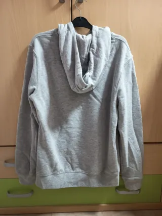 Sudadera Gris Unisex Talla M