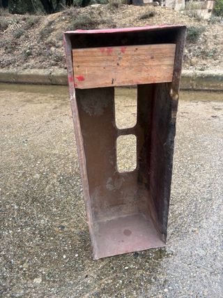 Máquina de chicles roja vintage