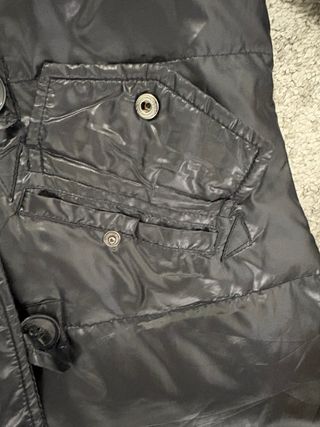 Plumífero Bershka negro mujer