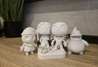 Set Figuras Chibi Pesadilla antes de Navidad