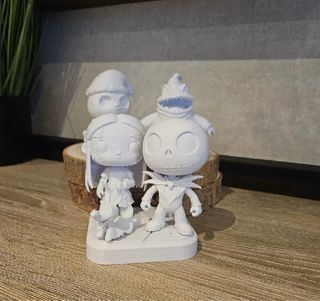 Set Figuras Chibi Pesadilla antes de Navidad