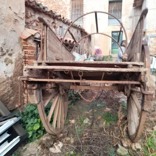 Carro de caballo antiguo -