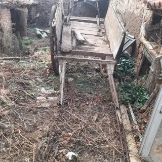 Carro de caballo antiguo -