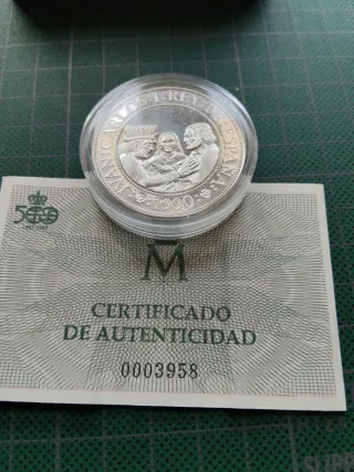 5000 Pesetas 1990 Serie II Quinto Centenario