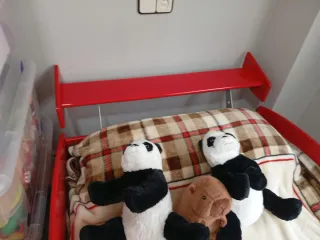 Cama coche madera 90cm