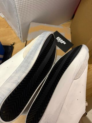 Golden Goose Zapatillas Superstar Oro Blanco