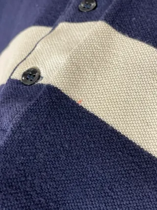 Luxury High Quality Lacoste. Blanco Azul Marino