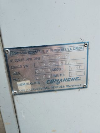 Remolque Comanche para perros – 1 eje,