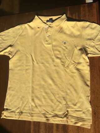 Polo Gant Amarillo Talla S