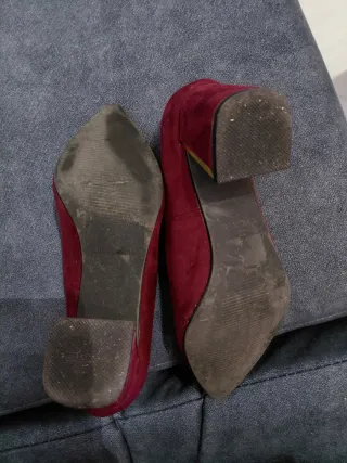 Zapatos de tacón granates Primark