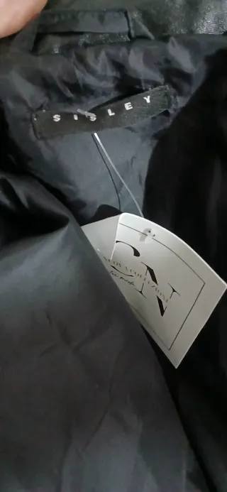 Giacca Siley pellicciotto e nappa nera