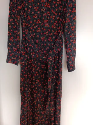 Vestido largo Zara estampado floral