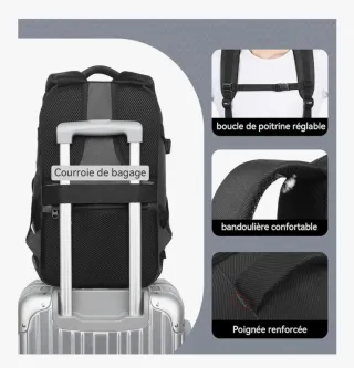 Yankony Zaino 45×36×20 Zaino da Viaggio