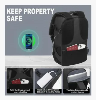 Yankony Zaino 45×36×20 Zaino da Viaggio