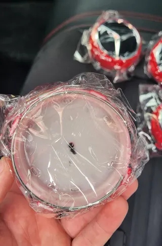 Tapabujes AMG Rojos 75mm (4 Unidades)