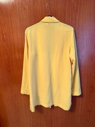 Sobrecamisa Stradivarius Amarilla Talla M