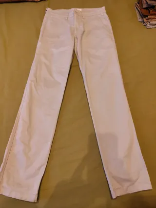 Pantalones Lois gris, talla 32