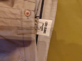 Pantalones Lois gris, talla 32