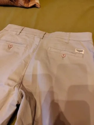 Pantalones Lois gris, talla 32