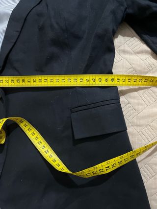 Chaqueta Zara Azul Mujer