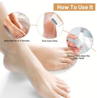 Set Pedicura Eléctrica con 6 Cabezales