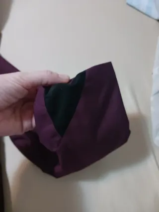 Cortavientos niña morado y rosa