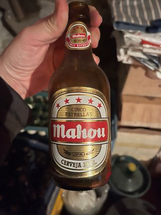 Lote Botellas Antiguas Mahou