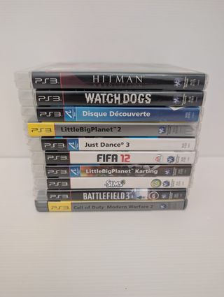 Lotto 10 Giochi PS3 - Hitman, Watch Dogs, LBP2